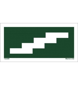 LLL sign stairs down left 132385 332385