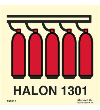 HALON 1301 battery 156010 336010