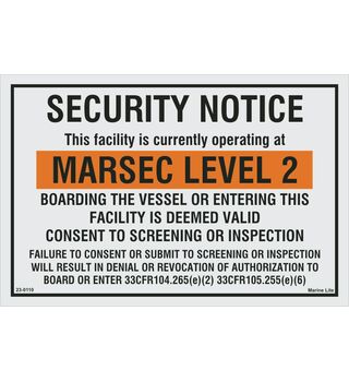 Security Notice Marsec Level 2 23-0110(2)