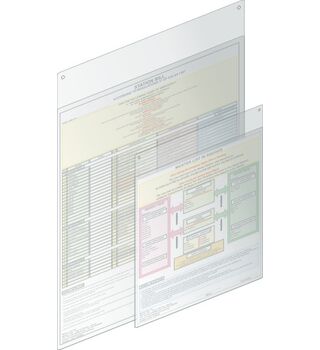 Set of Sleeves for Muster List & Station Bill 23-0523 23-0524