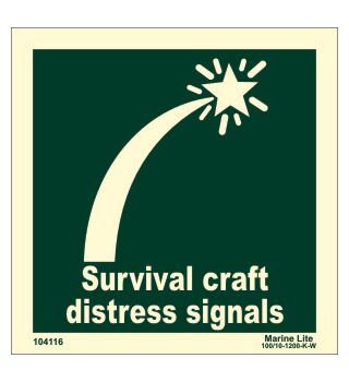 Survival craft distress signals 104116 LSS013 334116