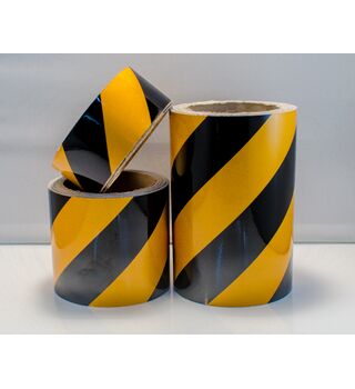 Hazard Warning Tiger Tape