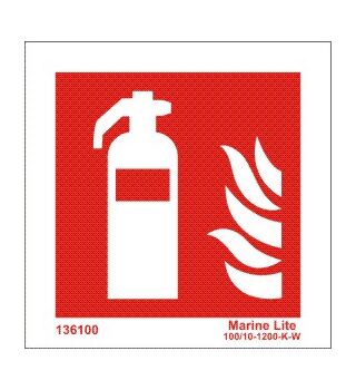 Fire extinguisher 136100 FES001