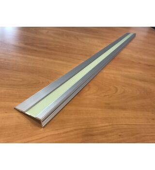 Photoluminescent Aluminium Stair Nosing Class G 13-2399ALU