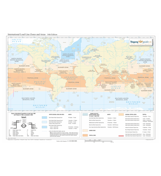 International Load Line Zones and Areas Map Edition 16 22-0146(LP)