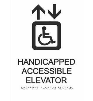 Handicapped Accessible Elevator 27-0018