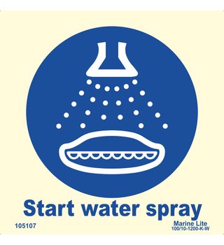 Start Water Spray 105107 MSS029 335107
