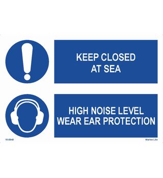 Keep Closed At Sea/High Noise Level 19-0949