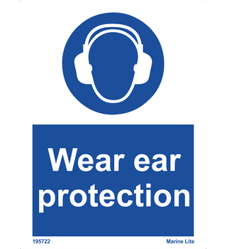 Wear Ear Protection 195722 335722