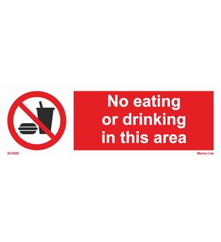 No Eating Or Drinking In This Area 208582 338582