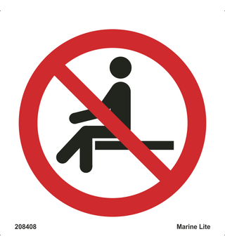 No Sitting 208408 PSS015