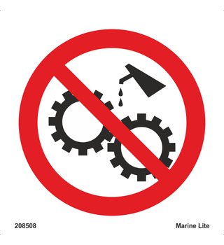 No Maintenance On Moving Machinery 208508
