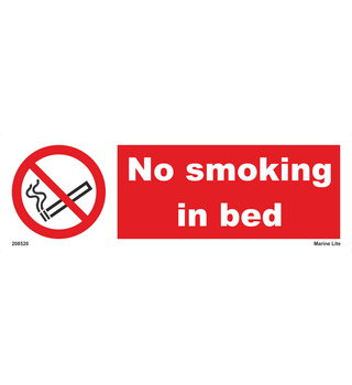 No smoking in bed 208520