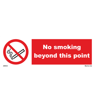 No Smoking Beyond This Point 208533