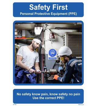 Safety First "Personal Protective Equipment (PPE)" 221709 331709