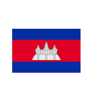 National Flag "Cambodia" 37-3436
