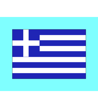 National Flag "Greece" 37-1224