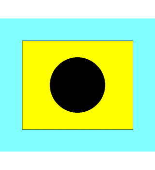 Alphabetical Flag I "INDIA" 37-1519