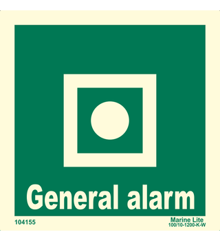 General Αlarm 104155 EES012 334155