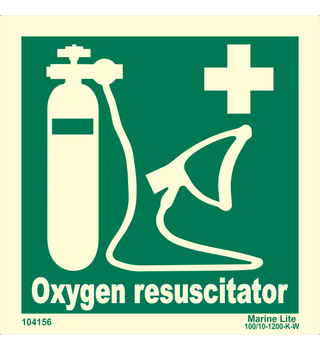 Oxygen Resuscitator 104156 EES007 334156