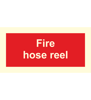 Supplementary Sign : Fire Hose Reel 14-0342