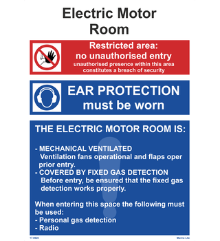 Electric Motor Room 17-0928
