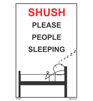 Shush People Sleeping 171502