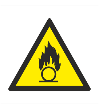 Warning Oxidizing Substance 187410, 18-0190