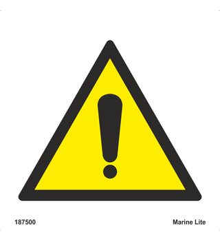 General Warning 187500 WSS001General Warning 187500 WSS001