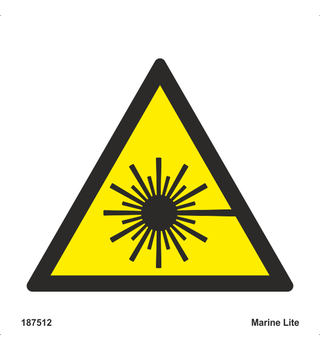 Warning Laser Beam 187512 WSS004