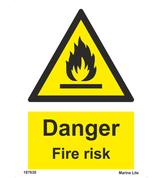Danger Fire Risk 187630-337630