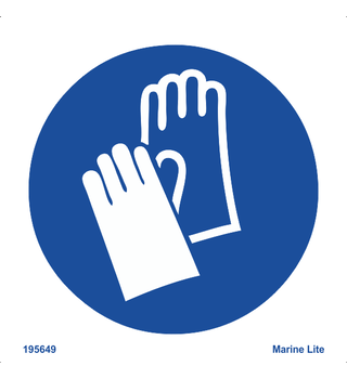 Wear protective gloves 195649 MSS009 - 335649