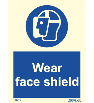 Wear Face Shield 195716 335716