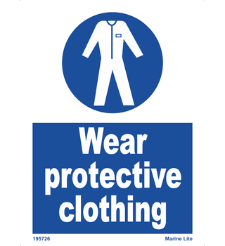 Wear Protective Clothing 195726 335726