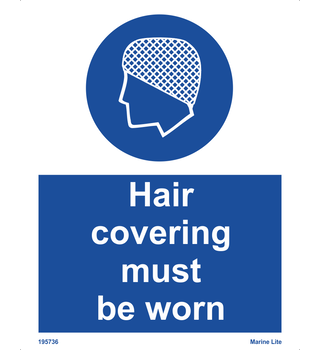 Hair Covering Must Be Worn 195736 335736