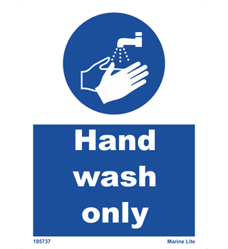 Hand wash only 195737 335737