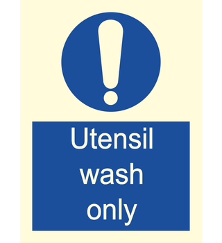 Utensil Wash Only 195738 335738