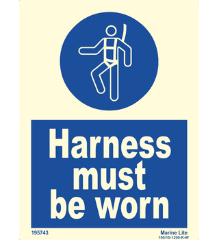 Harness must be worn 195743 335743