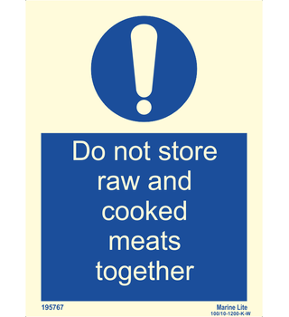 Do Not Store Raw And Cooked Meats Together 195767 335767