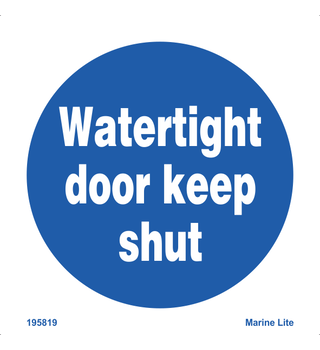 Watertight door keep shut 195819 335819