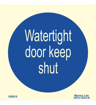 Watertight door keep shut 195819 335819