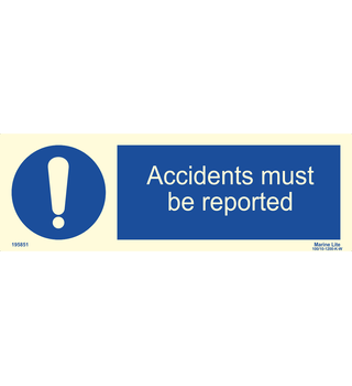 Accidents Must Be Reported 195851 335851