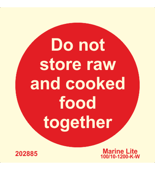 Do Not Store Raw And Cooked Food Together 202885 332885