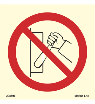 Do Not Operate 208506 338506