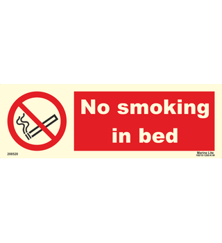 No smoking in bed 208520