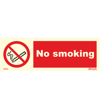No smoking 208530 PSS002
