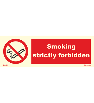 Smoking Strictly Forbidden 208531