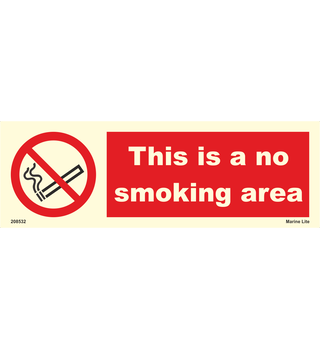 This Is A No Smoking Area 208532