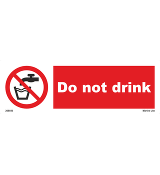Do Not Drink 208550