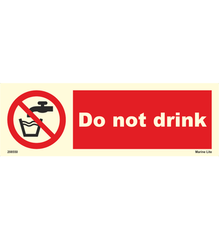 Do Not Drink 208550
